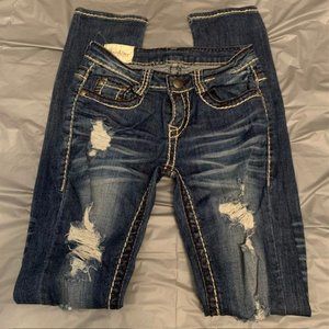 Machine nouvelle mode jeans